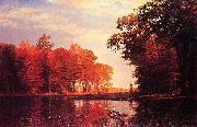 Autumn Woods Bierstadt